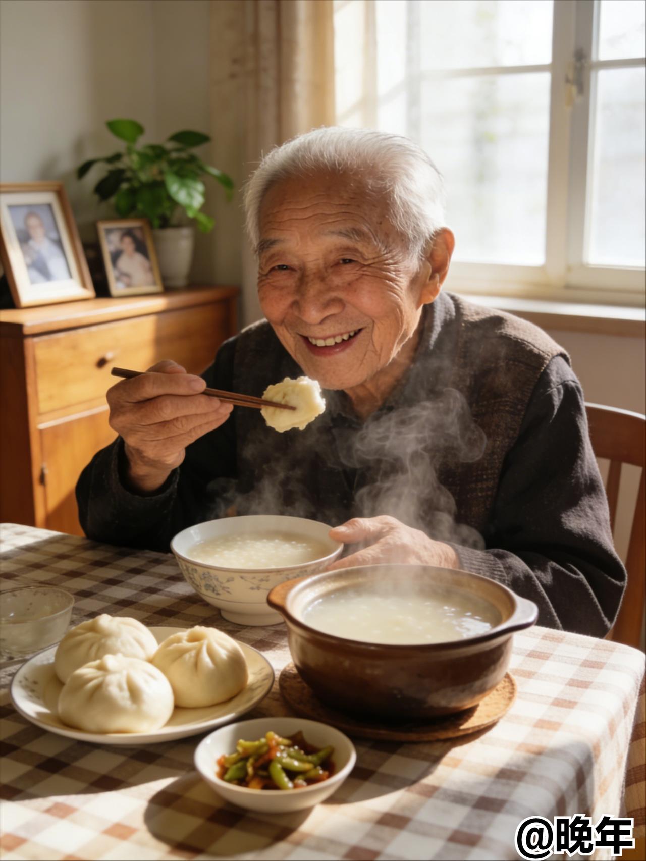 一位百岁老人非常通透的话：
“活到六十岁才明白：月月有退休金，有点存款就够了，不
