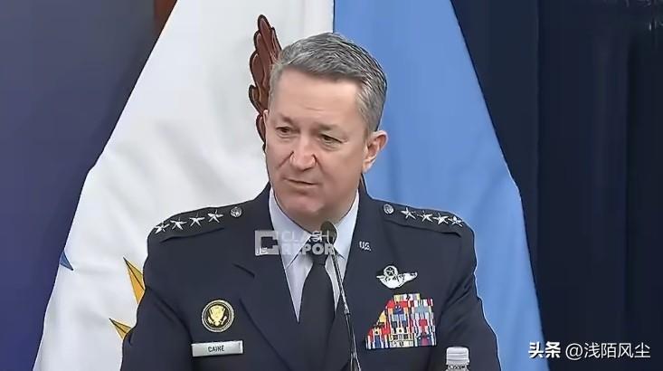 参谋长联席会议主席丹·凯恩将军表示，除了部署44艘布雷舰持续施压外，美军正深入伊