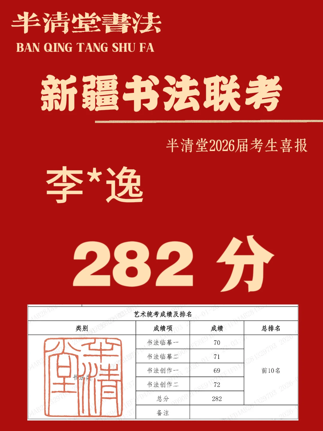2026届新疆籍学员喜报！