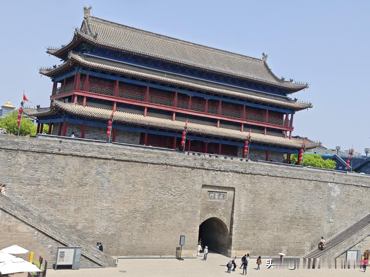 西安古城墙城楼大全(由东门起，按顺时针方向)【二】
→永宁门(南门)→西南角→安