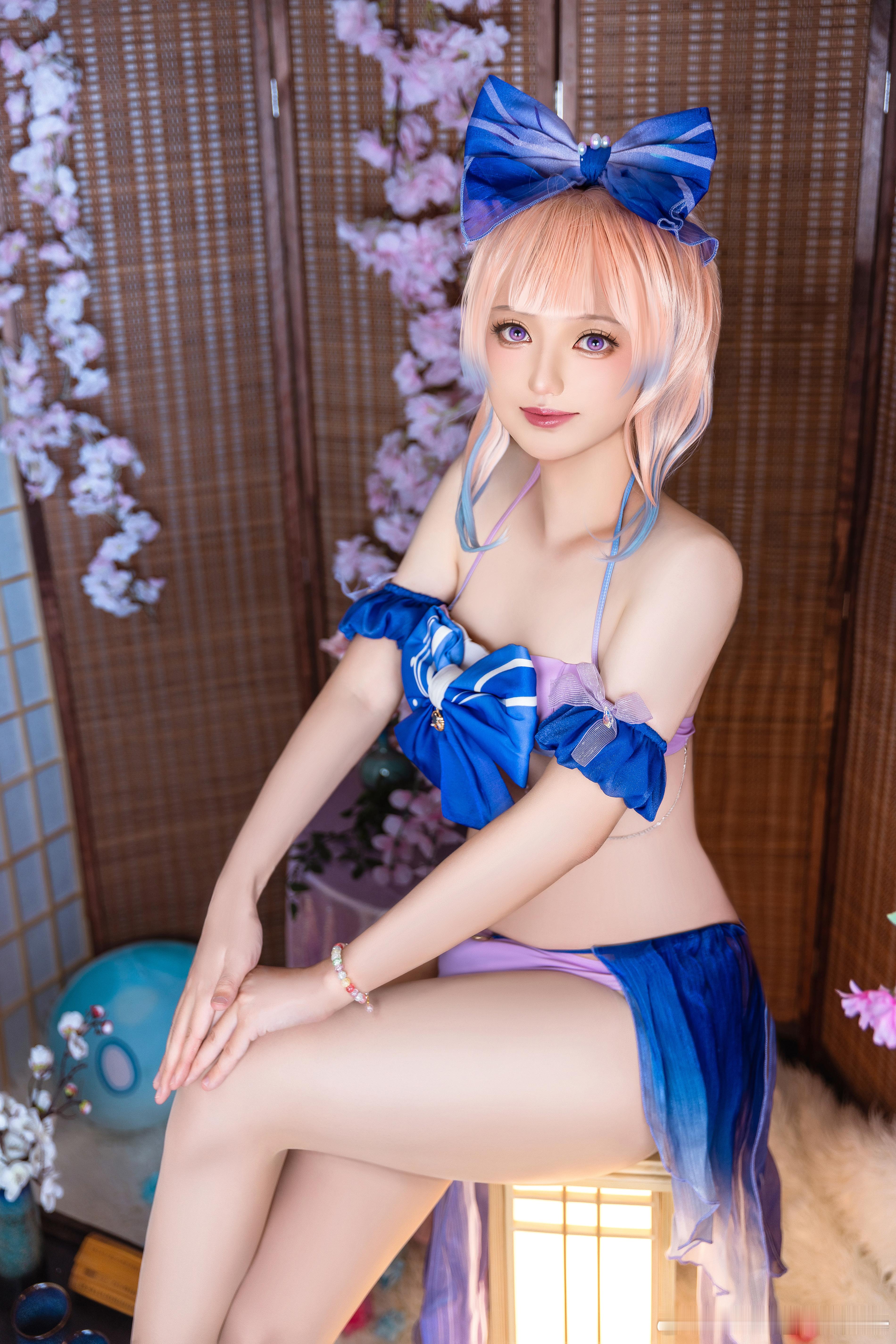 #原神[超话]##原神4.8##cosplay##次元大赏##珊瑚宫心海# “去