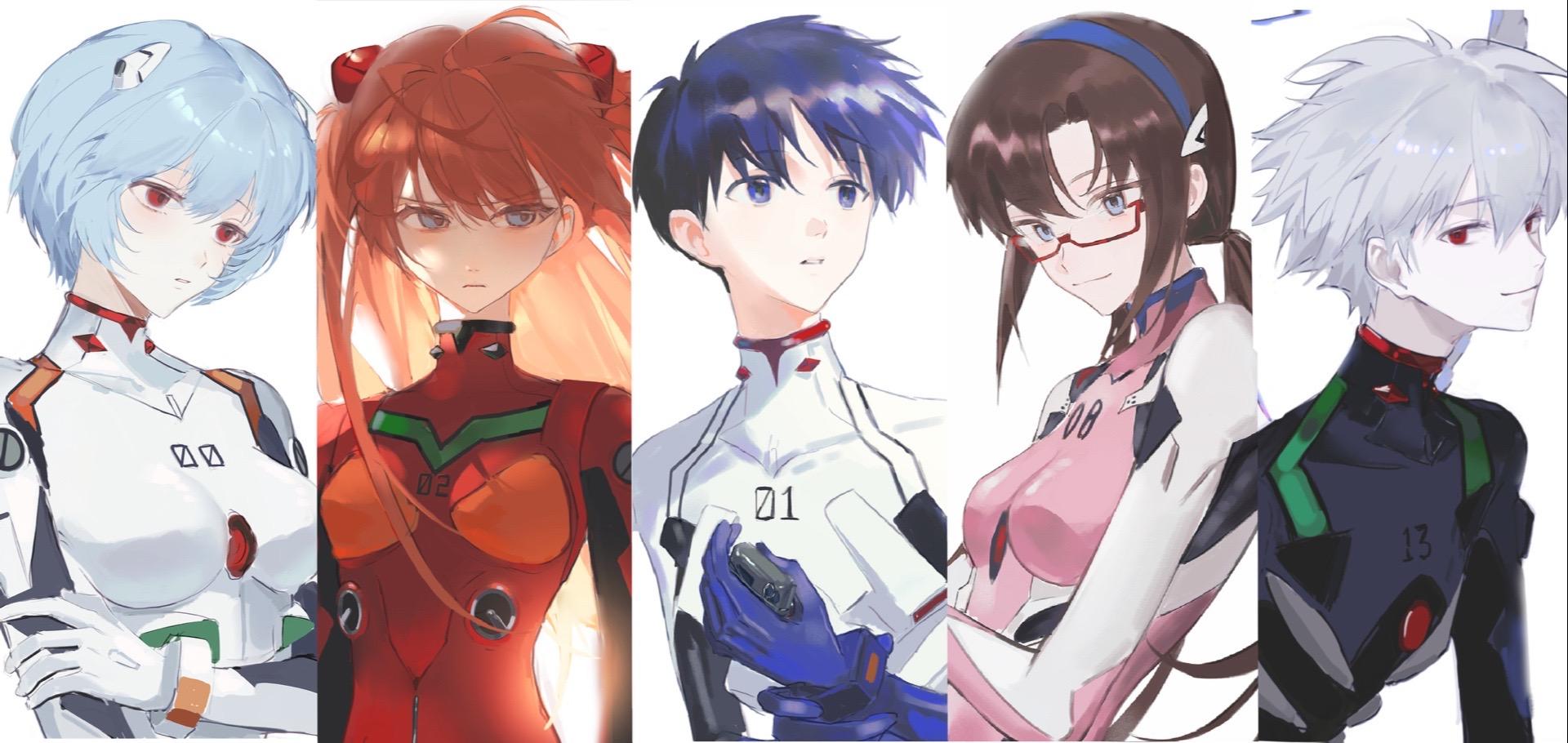 再见了，所有的evangelion.