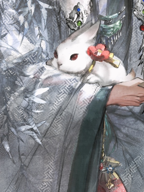 花中娇客 🤫一点点图透。老师说，妹妹的衣服华丽，就要给哥哥匹配同样华丽的衣服。