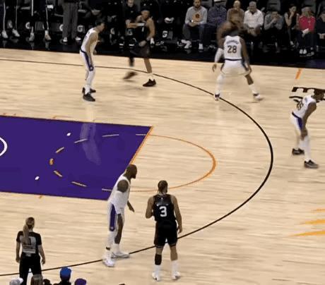 格林：以前觉得他进攻不行，防守虽拼但毛躁，没有想到可狄龙转去太阳后像开了窍，场均