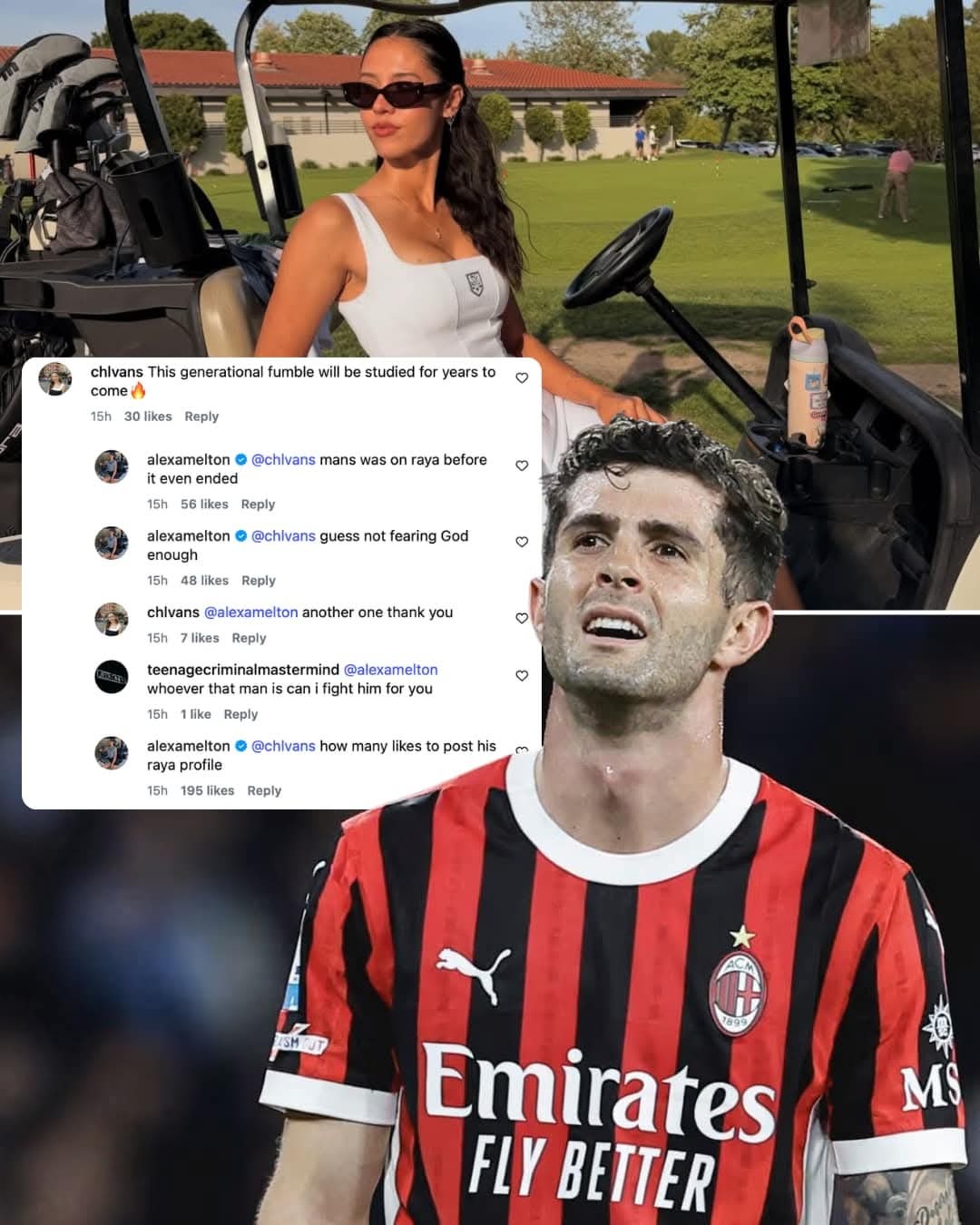 大的来了兄弟们…美队前女友疑似在社交媒体上吐槽美队在恋爱期间玩约会软件