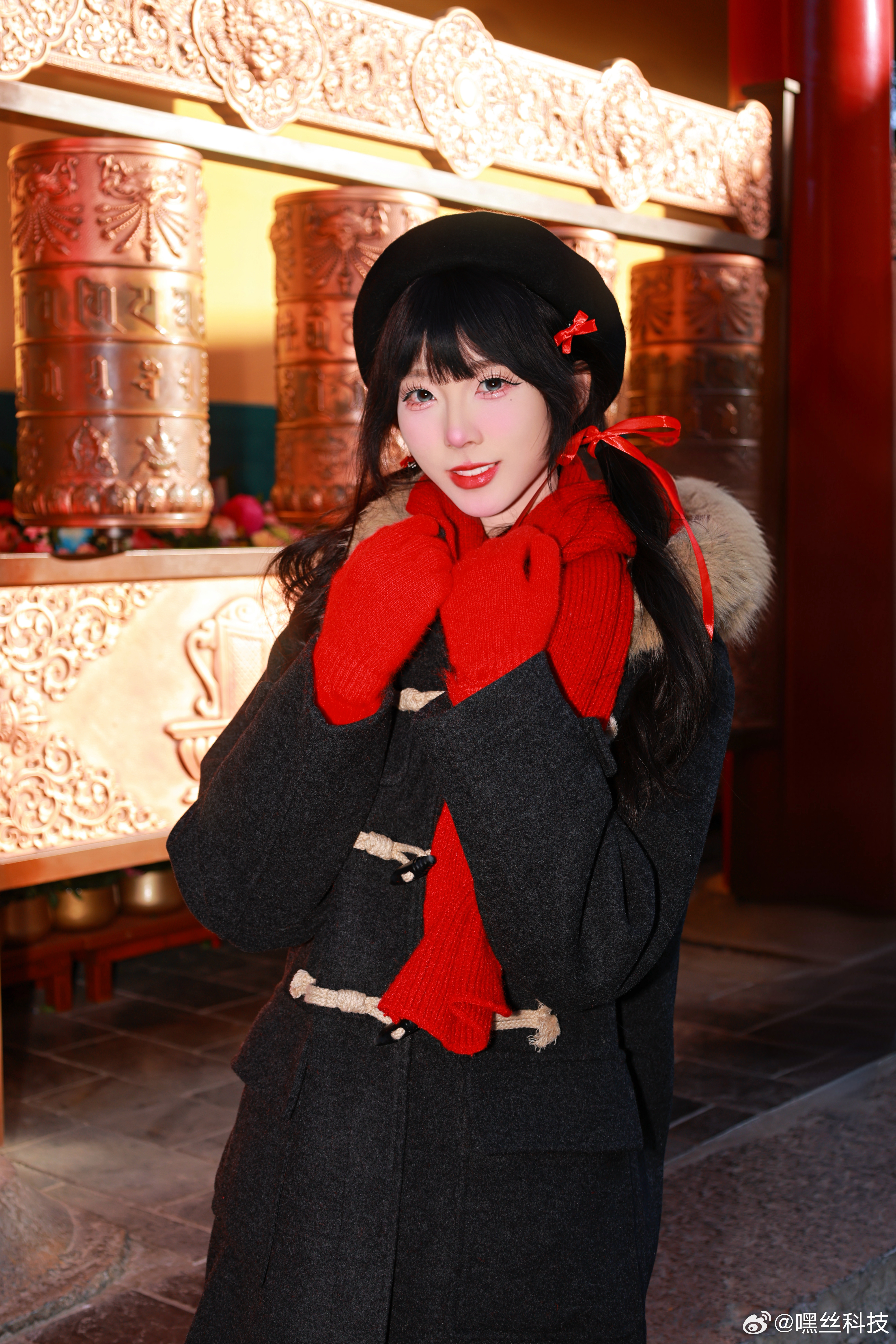 开年第一波丝姐美照来喽新的一年也拜托绅士们多多支持啦～