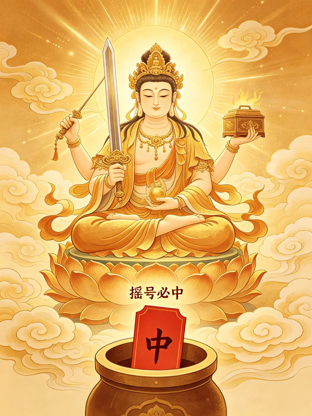 心诚则灵，接摇号必中✅