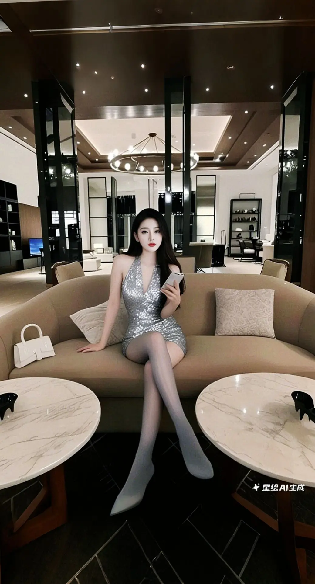 AI扩图 完美身材