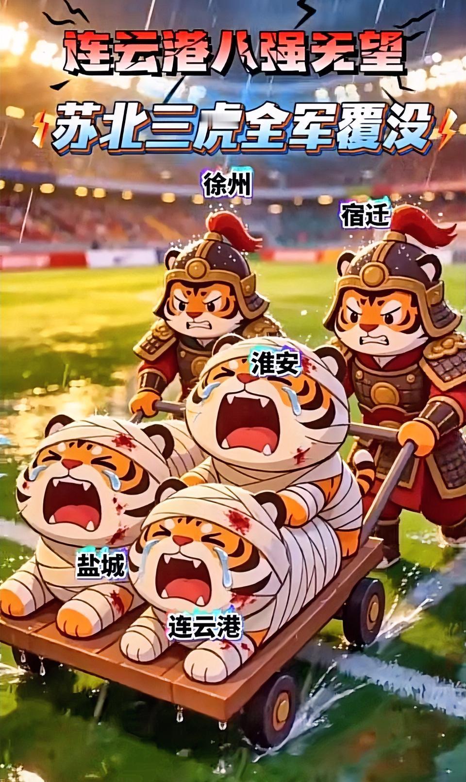 带“州”的全赢了！苏北三“虎”倒地！6月20日四场“苏超”比赛结束，结果出人意料