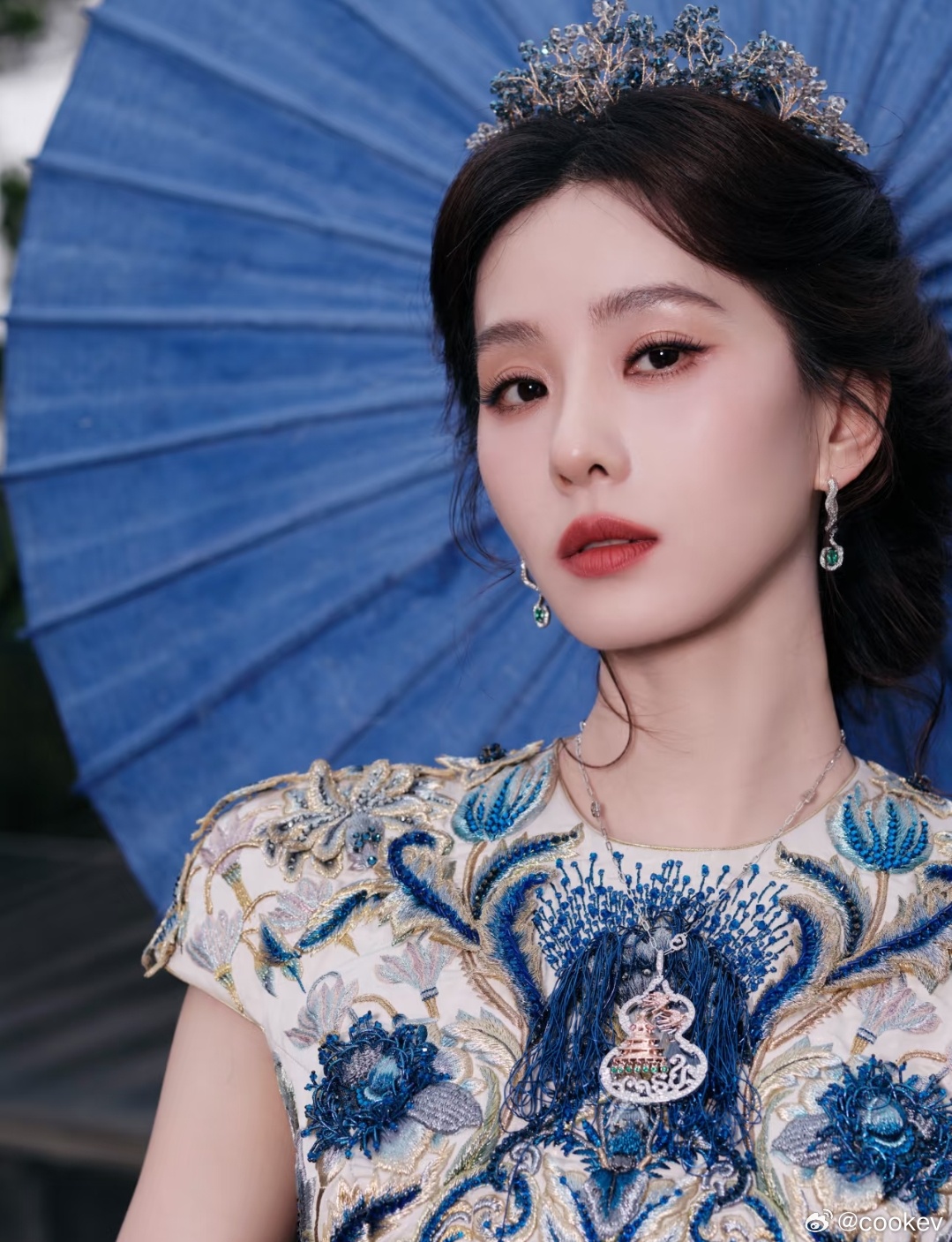 梦回风中奇缘了姐姐刘诗诗就是全世界最适合蓝色的人，龙葵、风中奇缘、女医明妃传里面