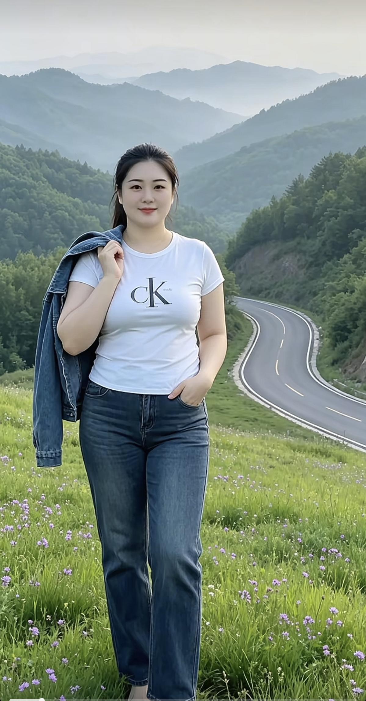 心宽体胖的女人，旺！旺！旺！