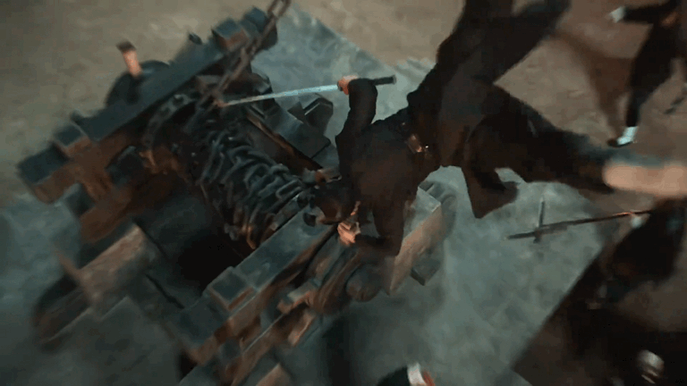 吴磊好像真的会武功 剑来造型一整个贴脸，打戏流畅到让人以为他真的会武功！ 