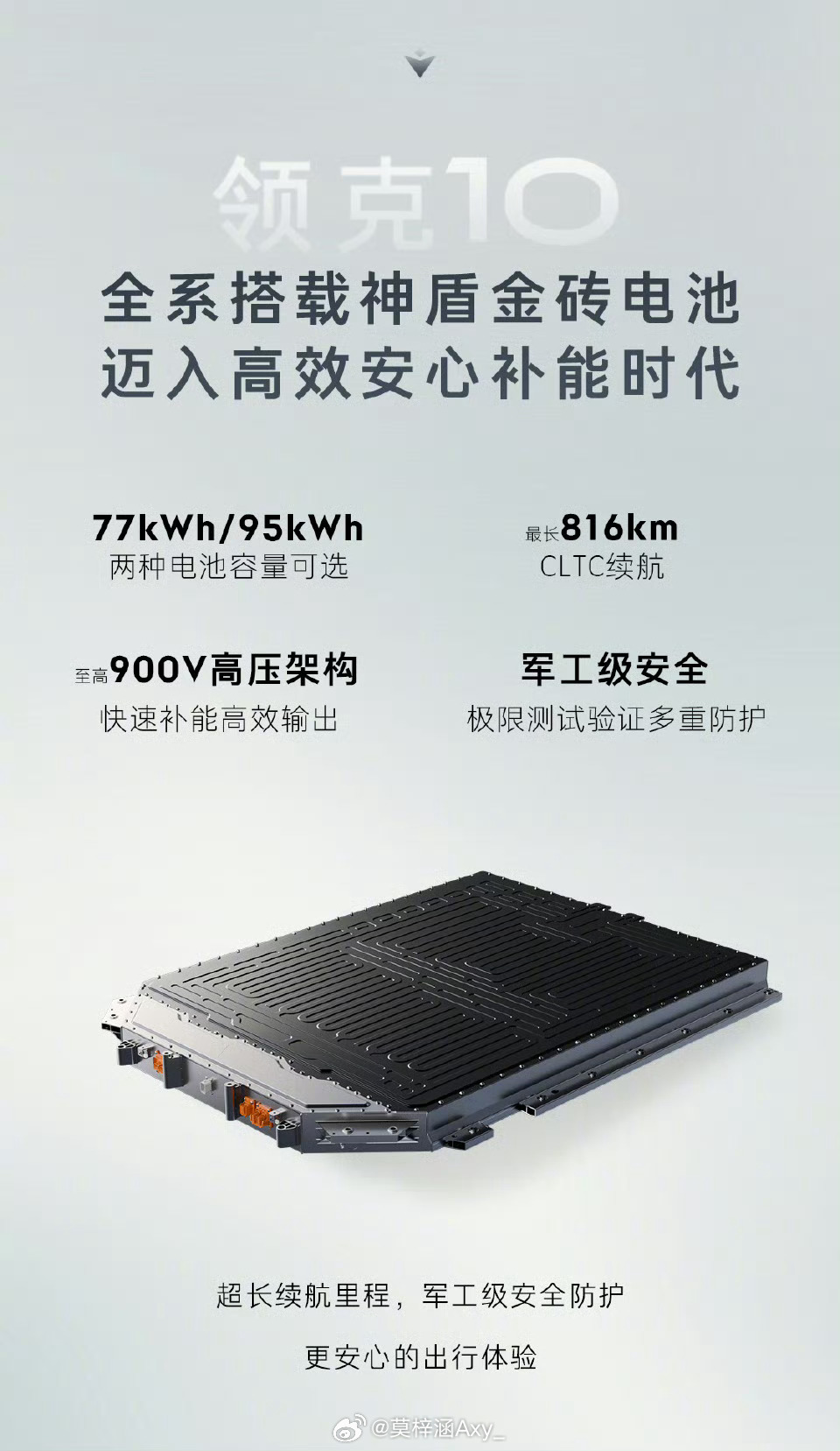 千匹马力的领克10+来了领克正式官宣了高性能纯电轿车"领克10+"，搭载前后双电