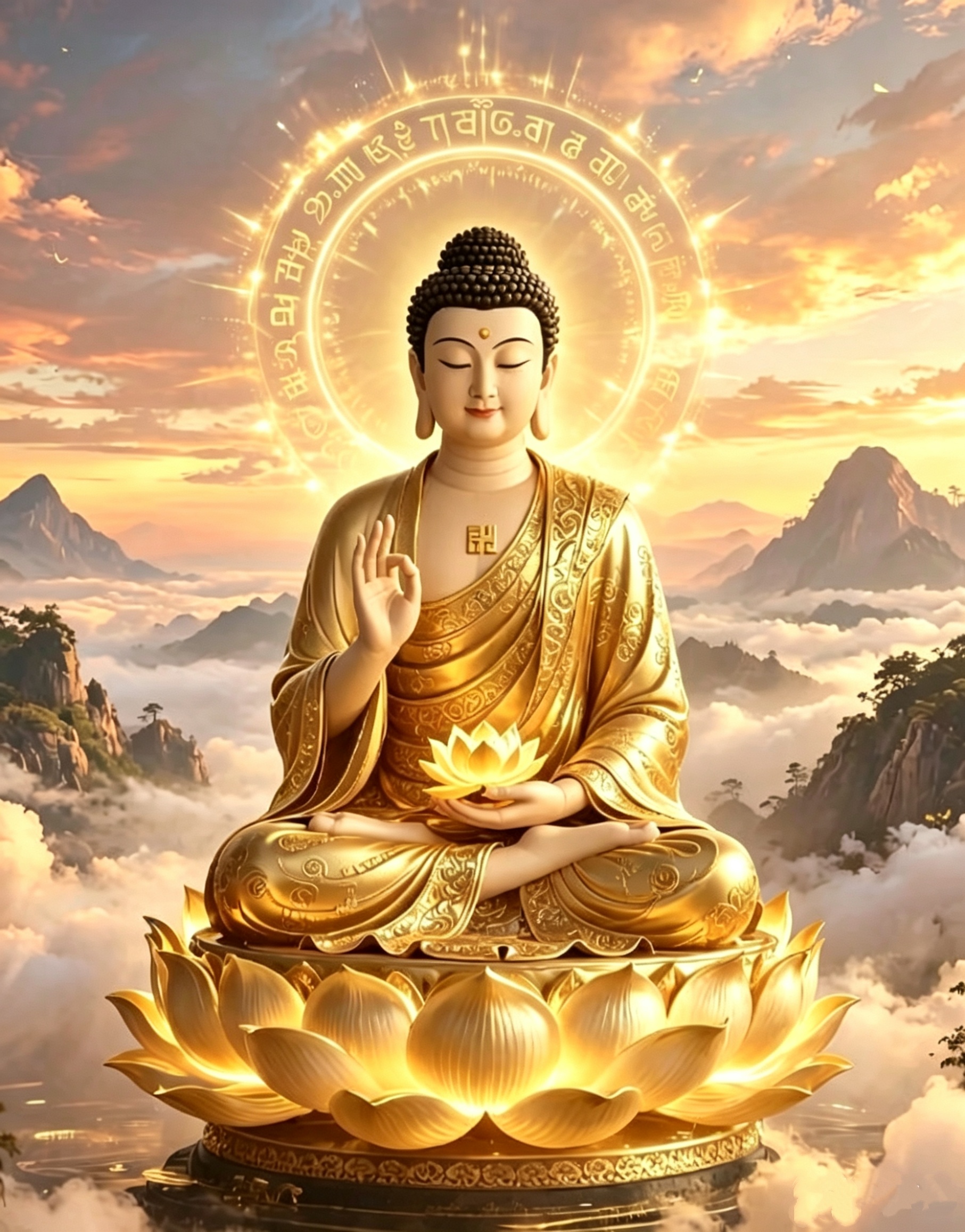 世间冤仇不宜结，放下执念种善根