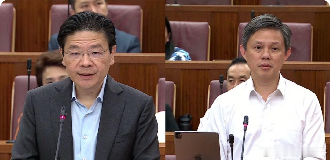 新加坡总理黄循财与公共服务统筹部长兼国防部长陈振声，将在9月8日国会复会时，就政