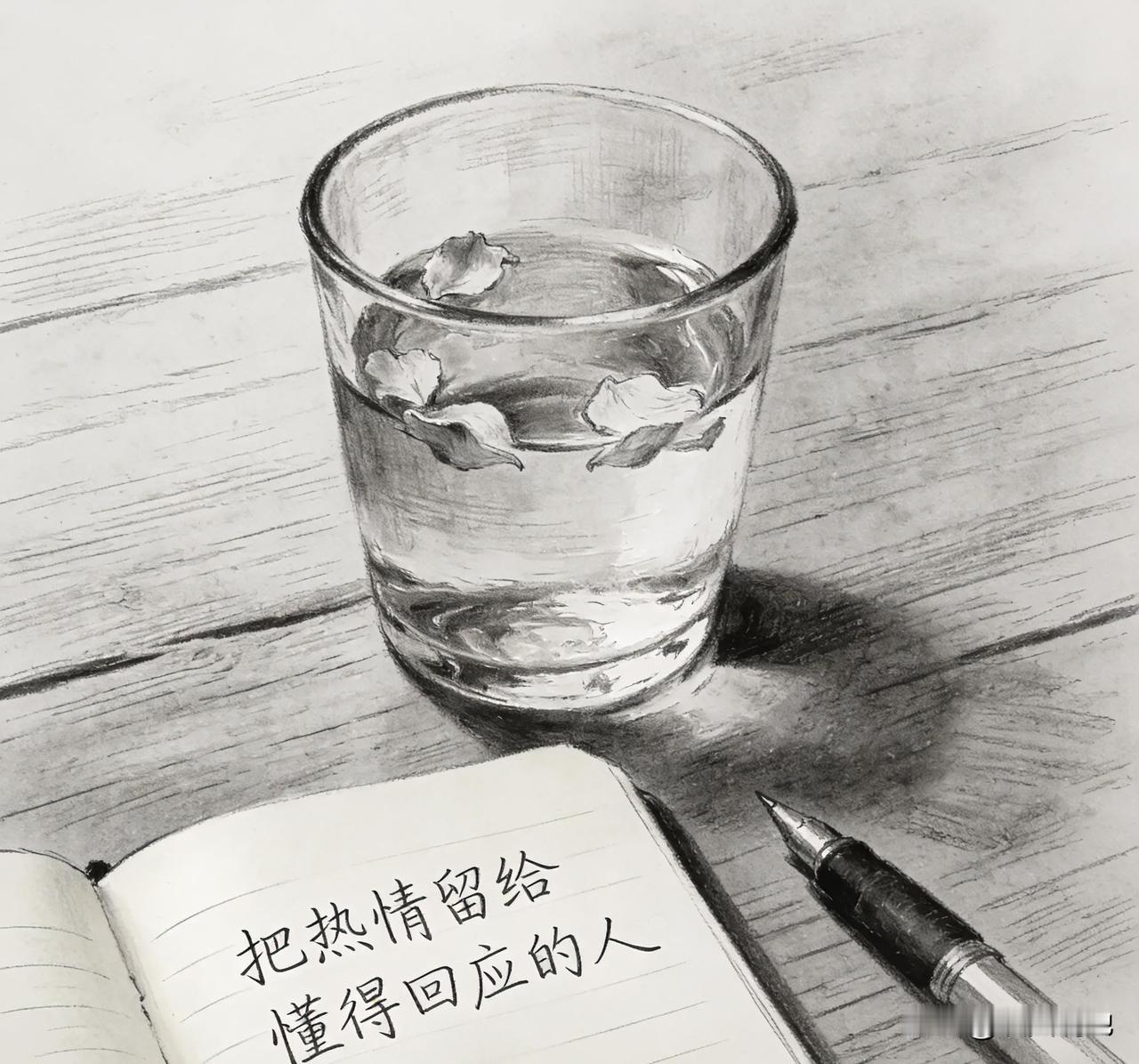 人间清醒的话：
“不必讨好所有，
只为值得的人低头，
合不来的人就少往来，
热脸