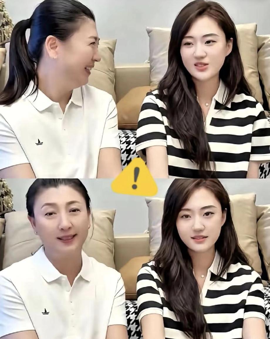 没想到这就是闫学晶夸不嫌弃吃剩饭的儿媳妇！

看照片，这儿媳妇长相甜美，个子高挑