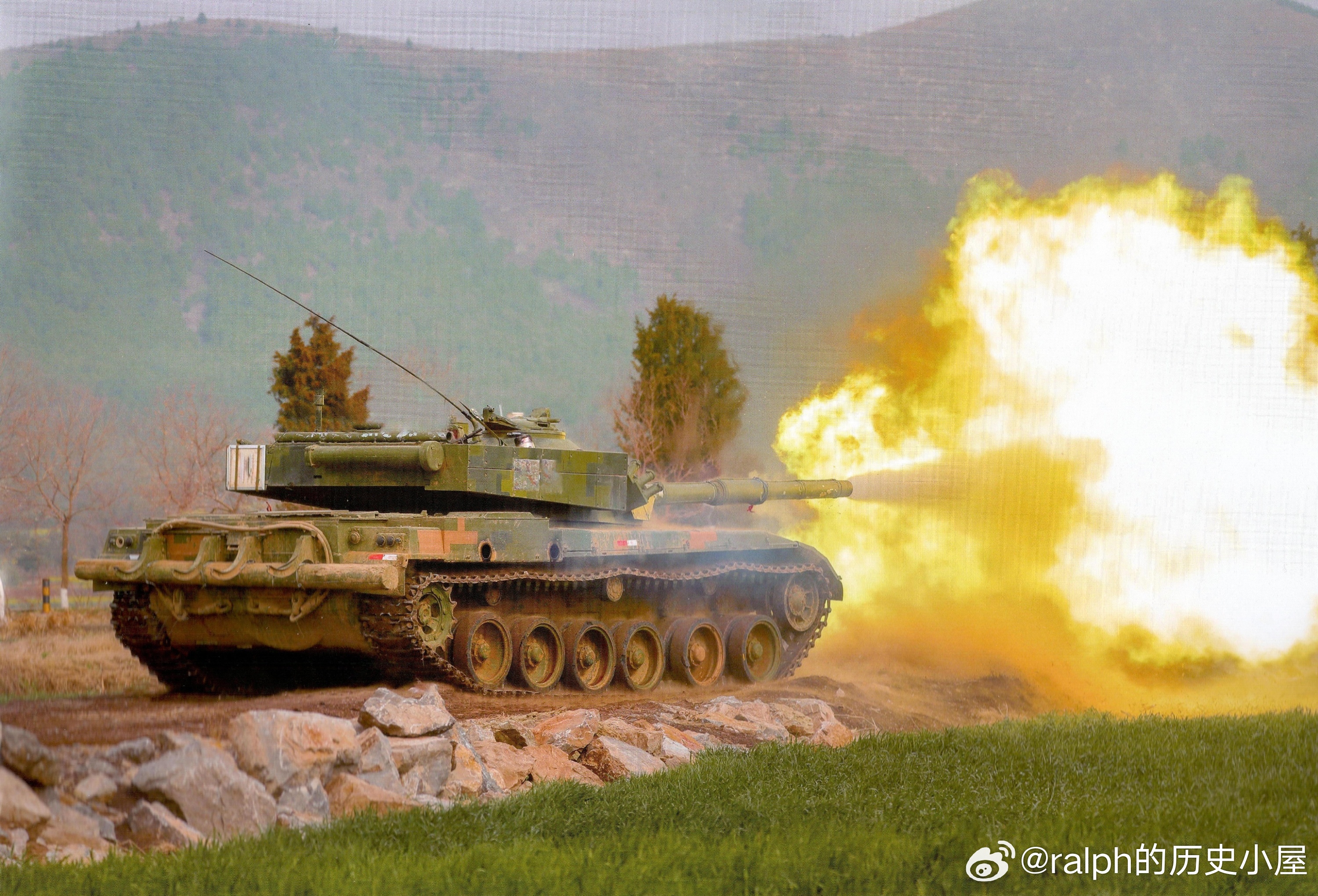 96A主战坦克直瞄射击军事历史全触达