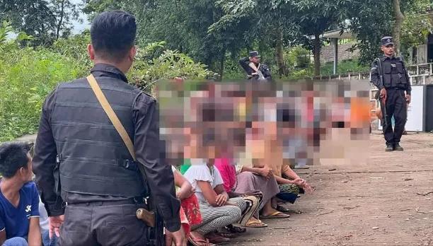 缅媒报道，掸邦北部皎梅站开始爆发战事后，出逃躲避未能返回的民众住所及商铺遭窃贼团