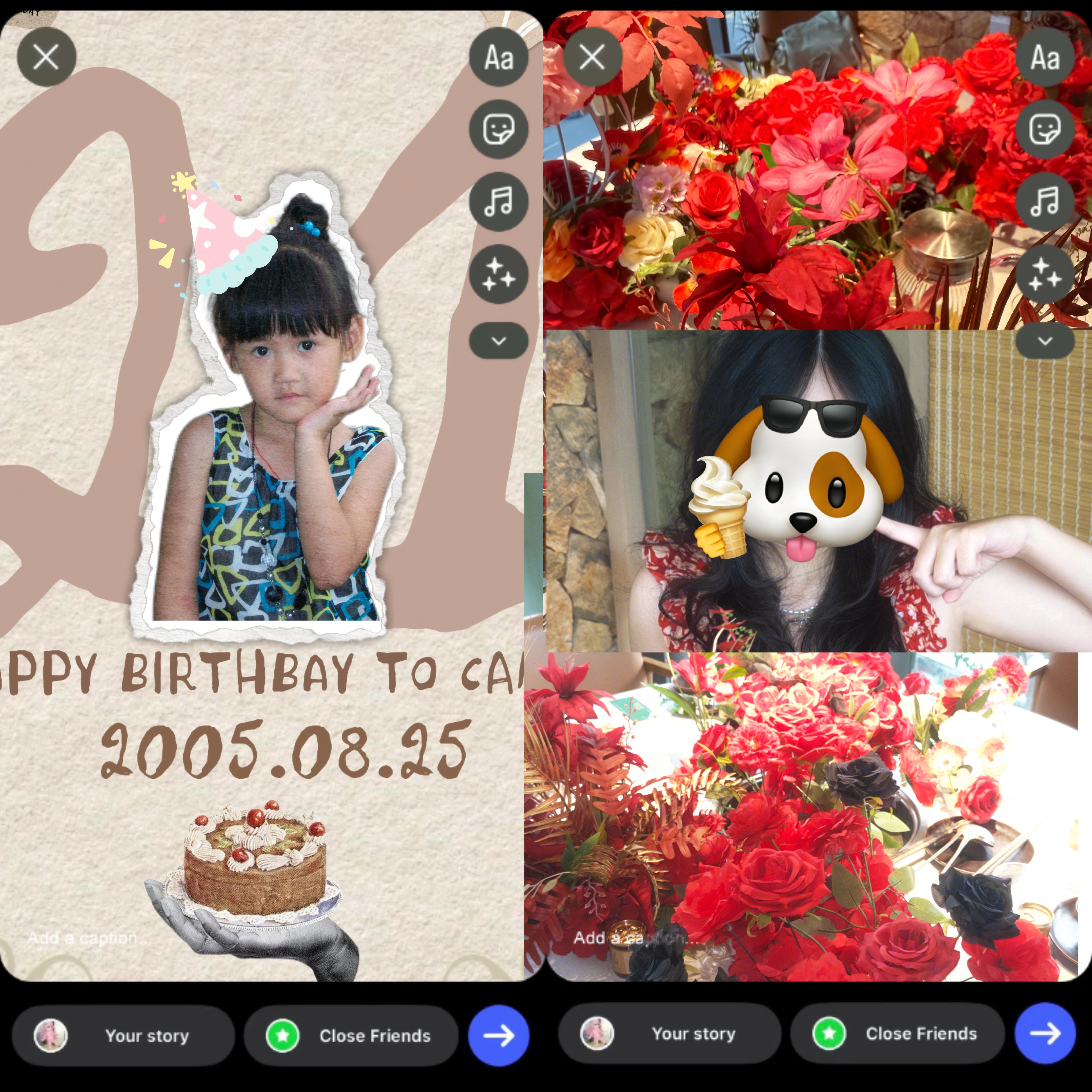 祝小禹宝宝演出顺利 ～也祝这个小绿茶生日快乐🍰 