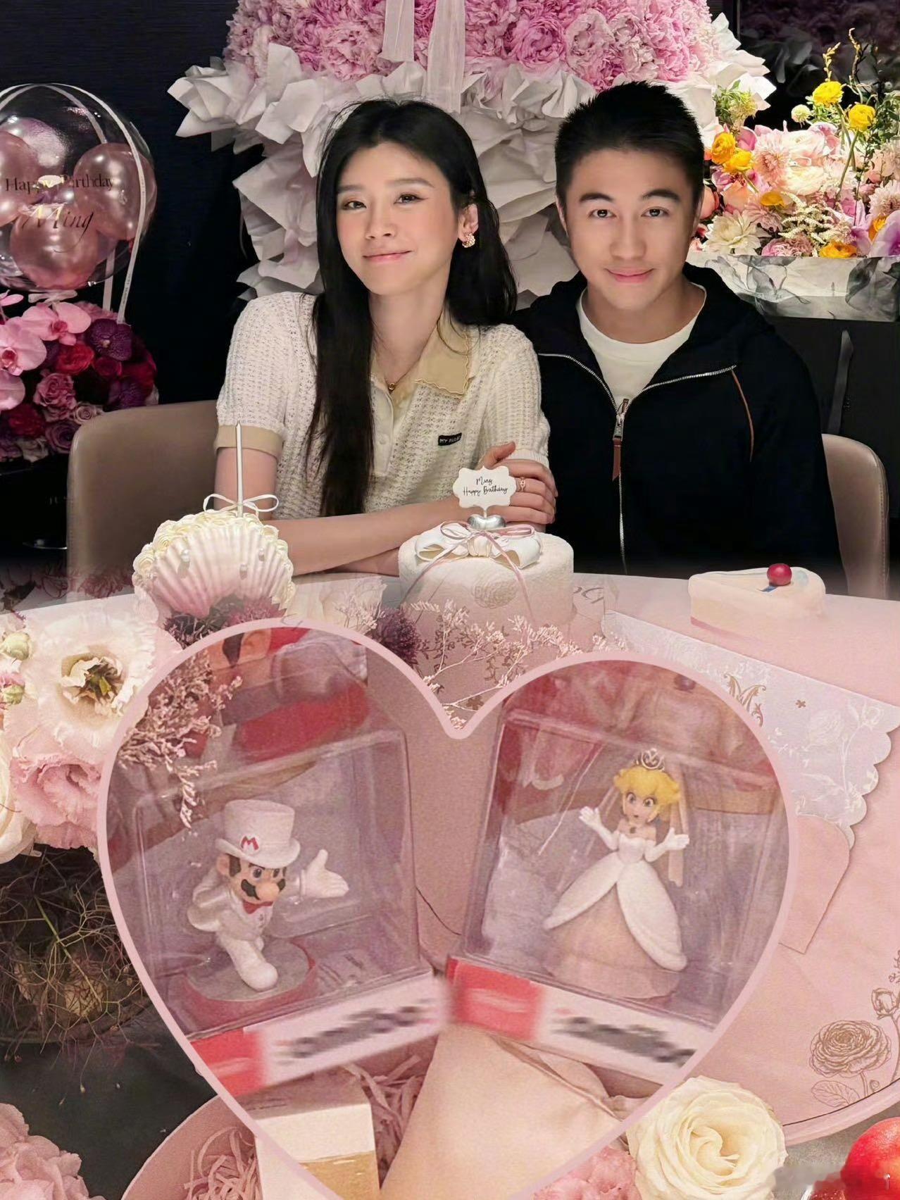 旺旺总经理发文祝福何猷君奚梦瑶旺旺老总亲自出镜送祝福，一众商界、明星好友齐聚法国