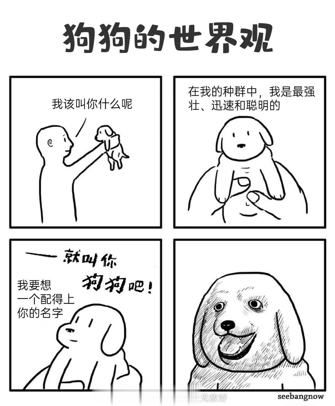 《狗狗的世界观》家里养狗的人真是看不得最后一句话说的好如果你正在经历一些磋磨的时