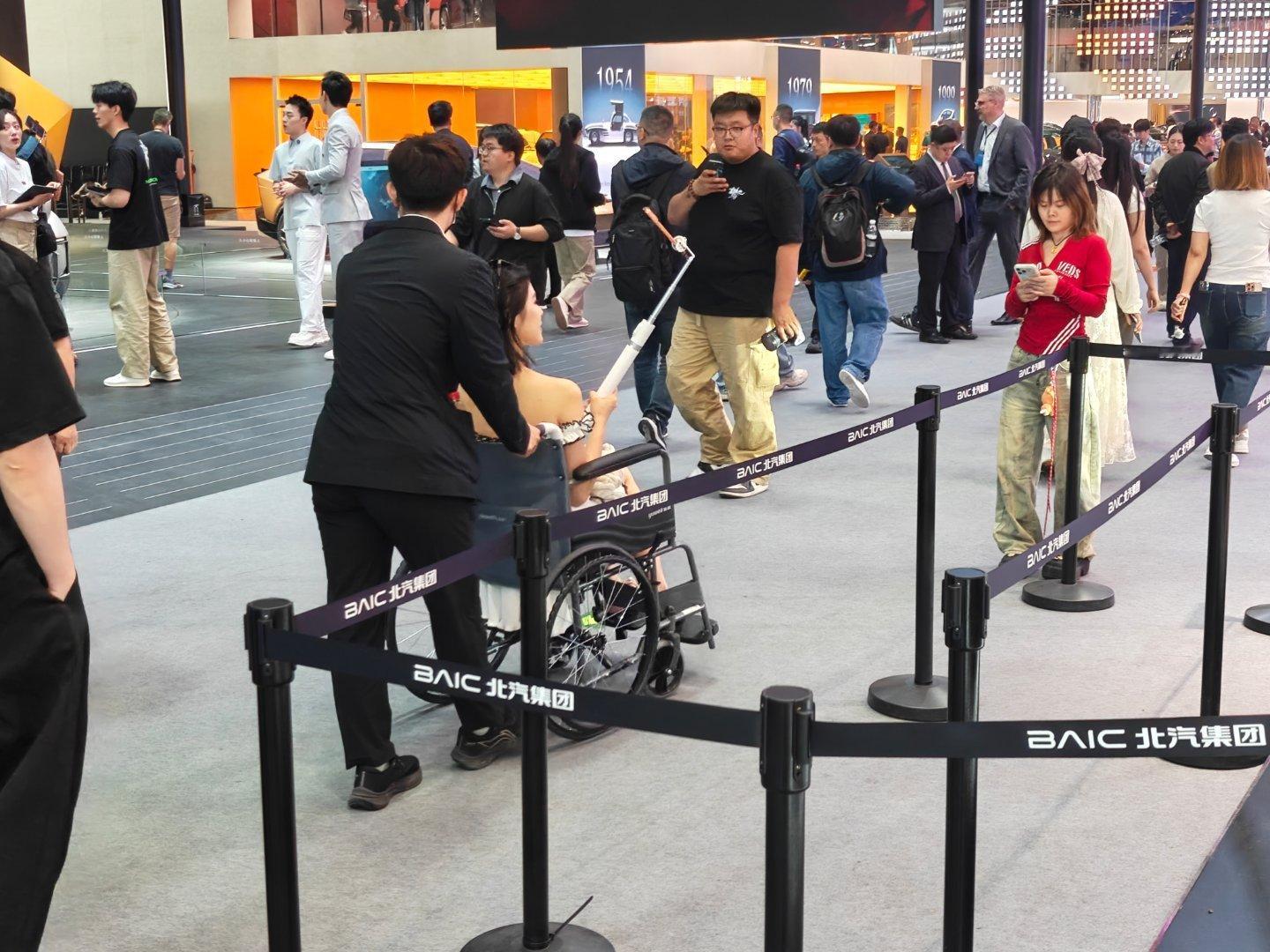 这是一种态度，还是一种姿态。北京车展