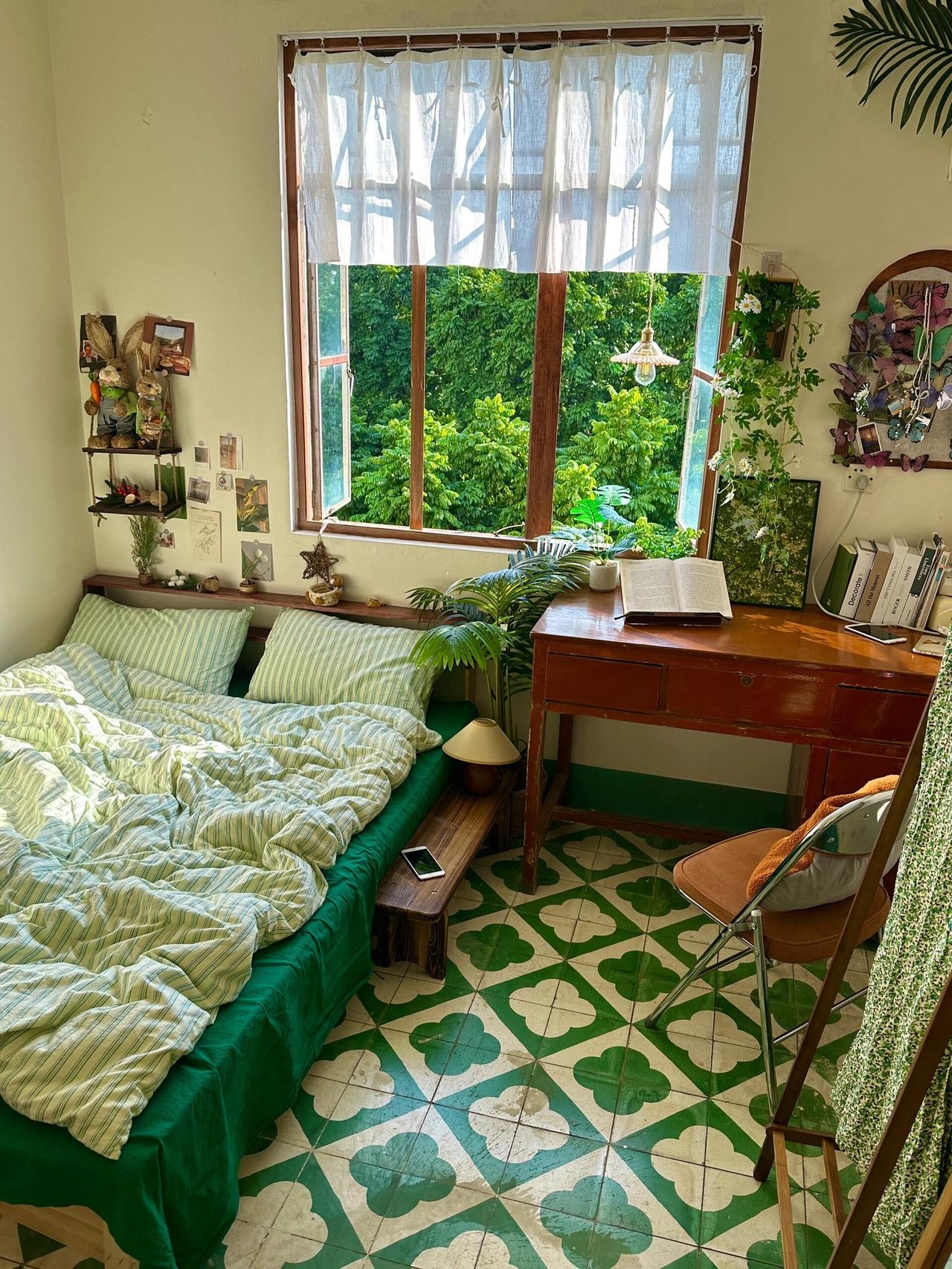 租到一套外酥里嫩的房子，是件多美么幸福的事，广西一女生晒出自己新租的小房子，虽然