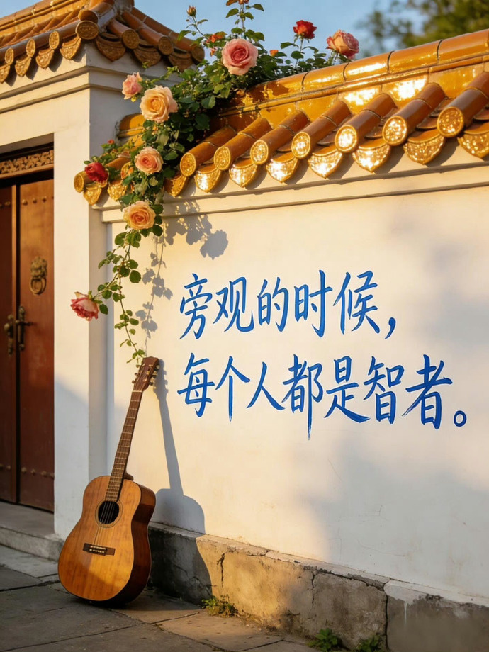 旁观，人人皆智者；事后，人人小诸葛。 ​​​