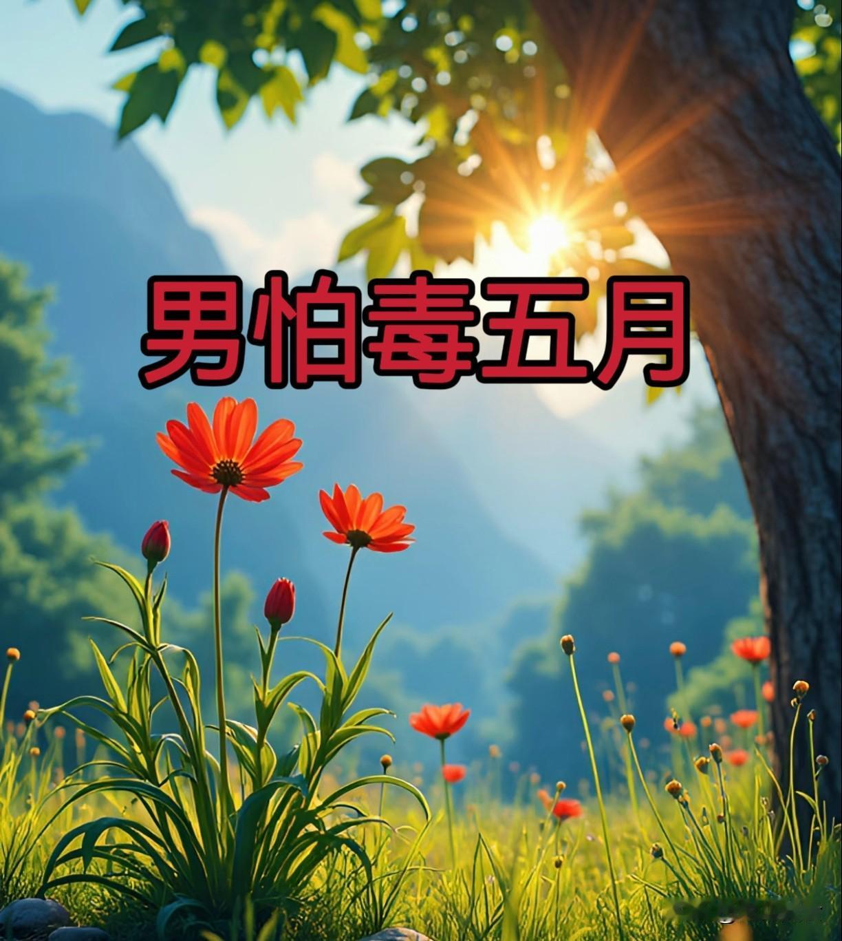 老话说“男怕毒五月”，农历五月，提醒男人：4事不做，3物不吃
老话说“男怕毒五月