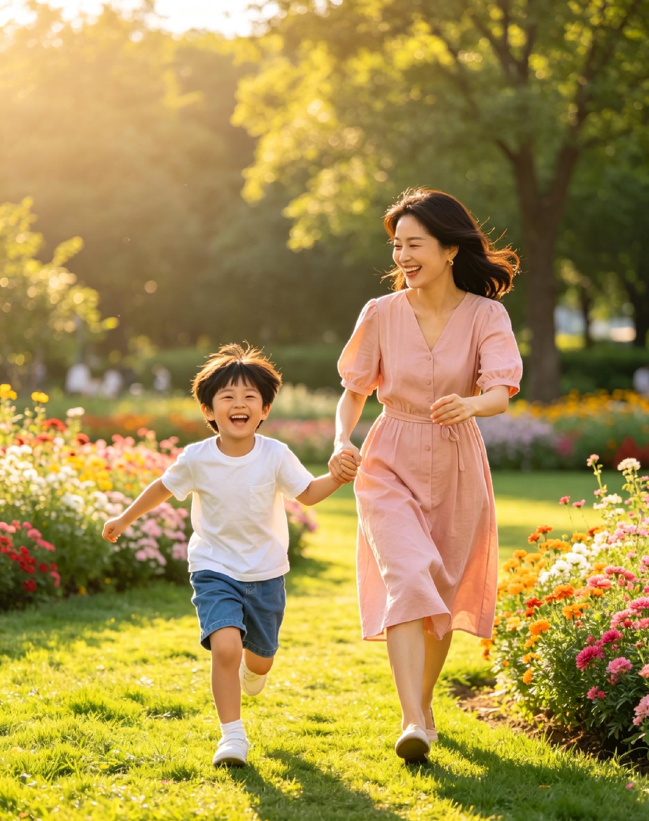我认为养孩子快乐更重要。成绩是一时的，可童年的快乐和安全感，会成为孩子一生的铠甲
