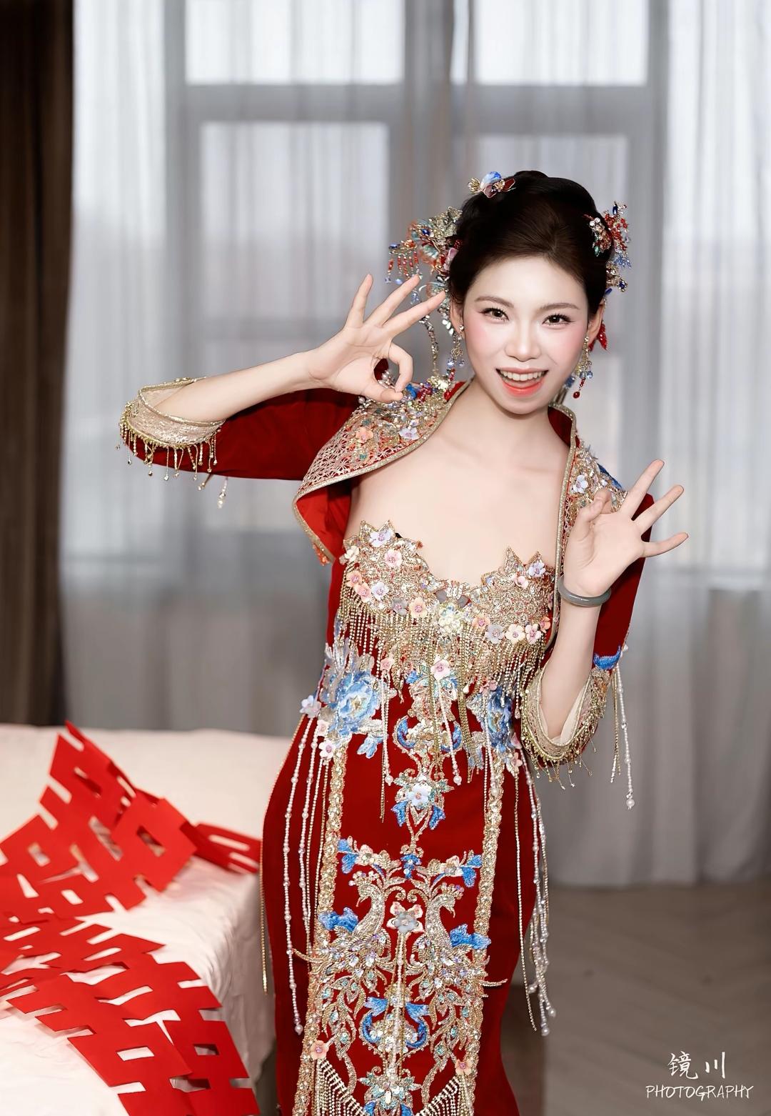 与众不同的禾服新娘