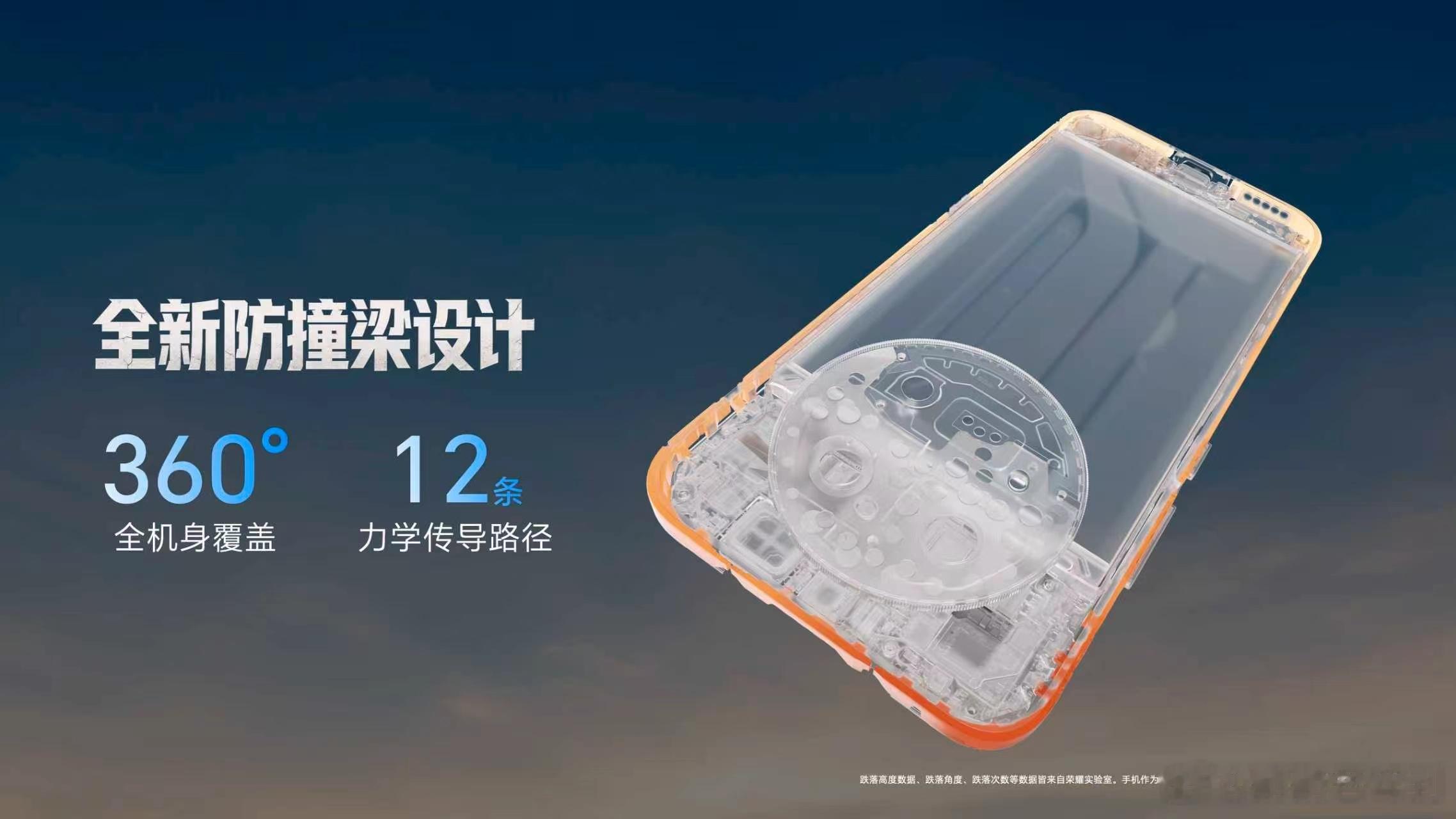 荣耀X80 Pro Max通过SGS金标五星严苛场景抗跌耐摔认证 ，整机参考赛车