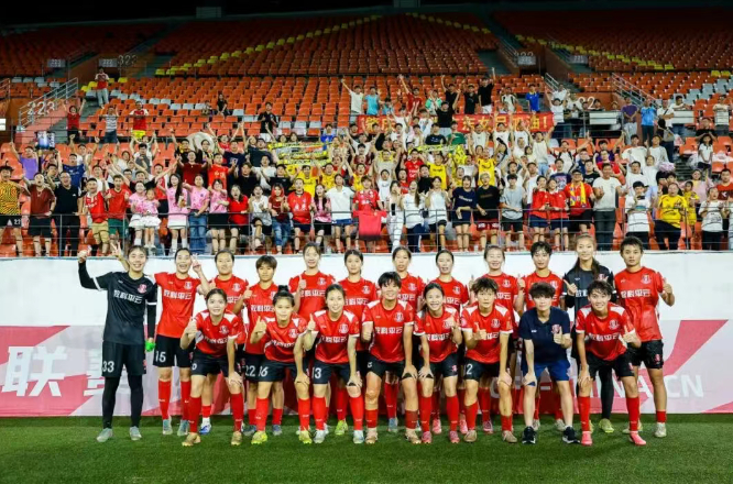 【女超捷报！广东女足迎来肇庆主场首胜】7月19日17时，2026赛季中国女子足球