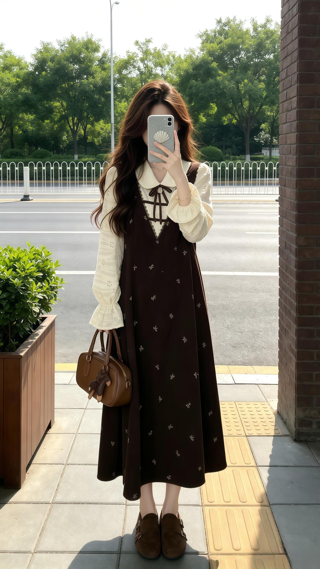 ootd穿搭女生 日常穿搭分享 今日份韩女穿搭 韩系穿搭秋季穿搭