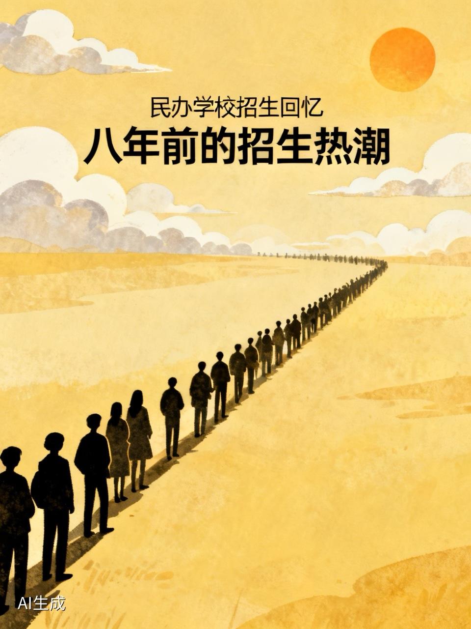 认识一个民办学校的副校长，也是股东之一。他原来在某个民办学校招过生，后来辞职，跟