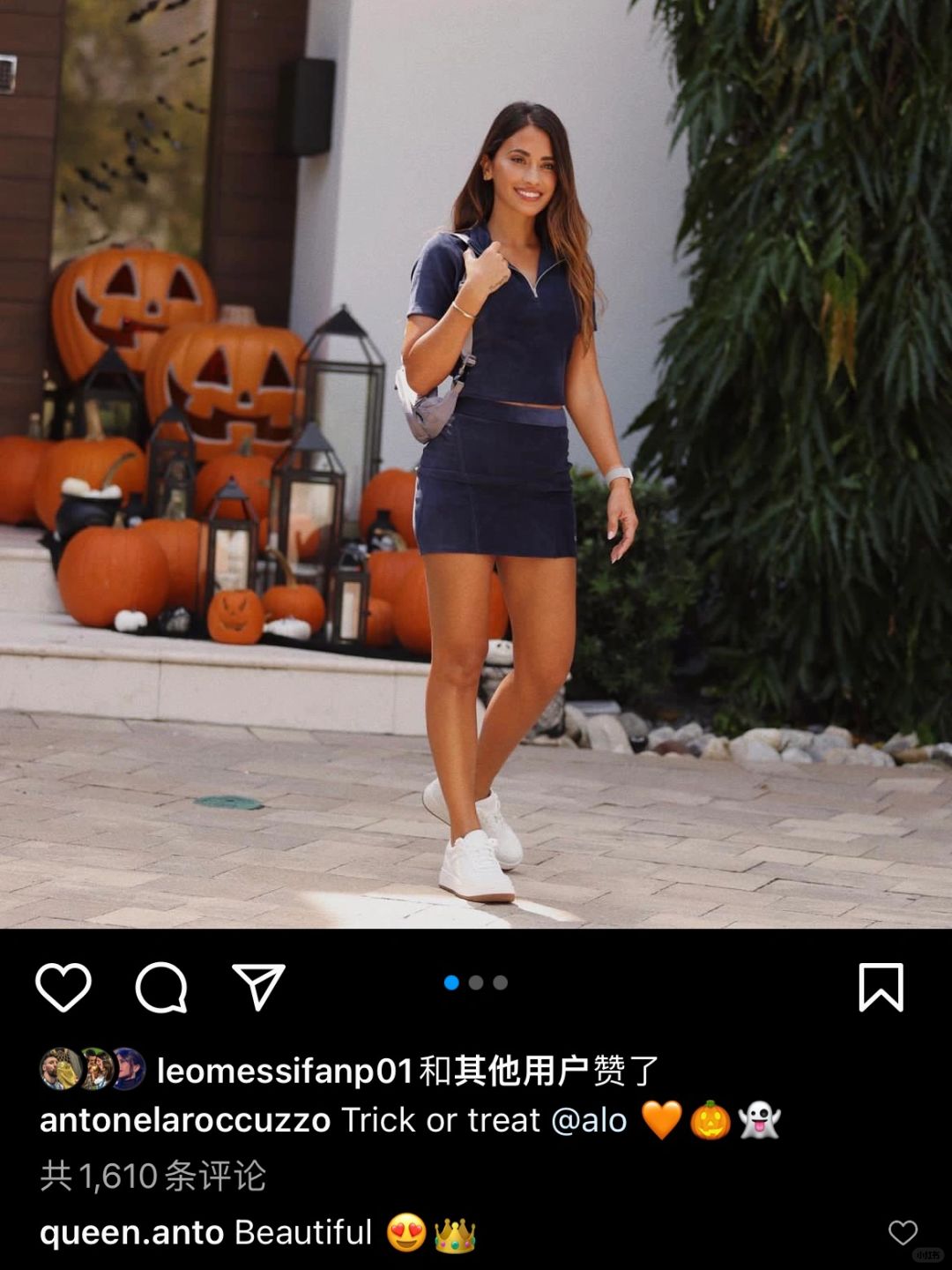 安妞发动态，分享健康美照😘