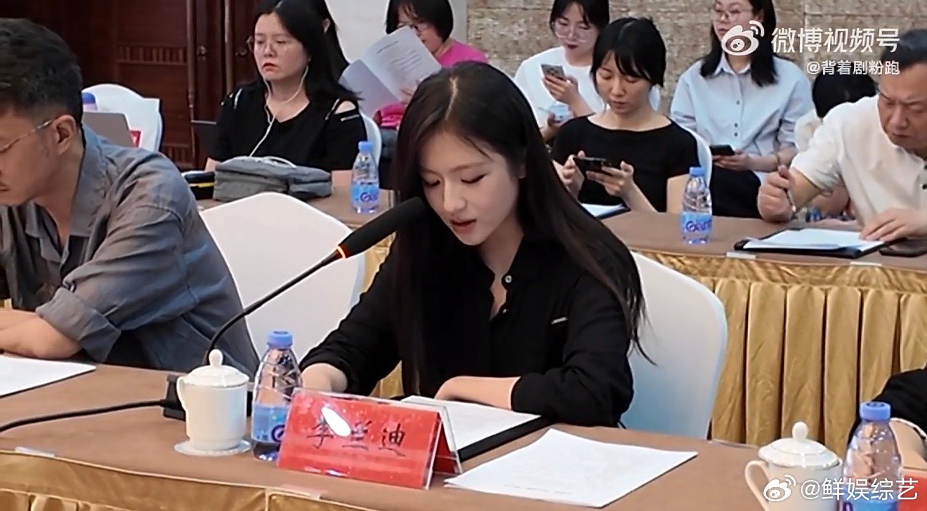 李兰迪喀什恋歌研讨会生图 有颜值更有内涵，李兰迪的发言通透又深刻，认真钻研作品，