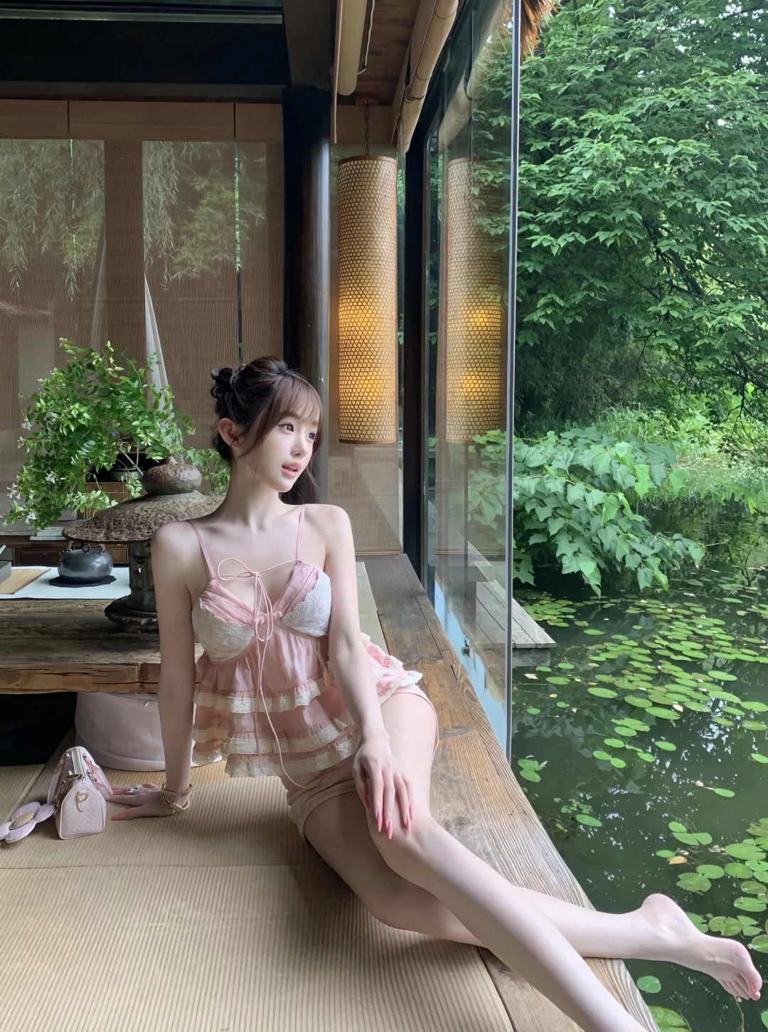 淡淡胭脂遮住了思绪..🍃