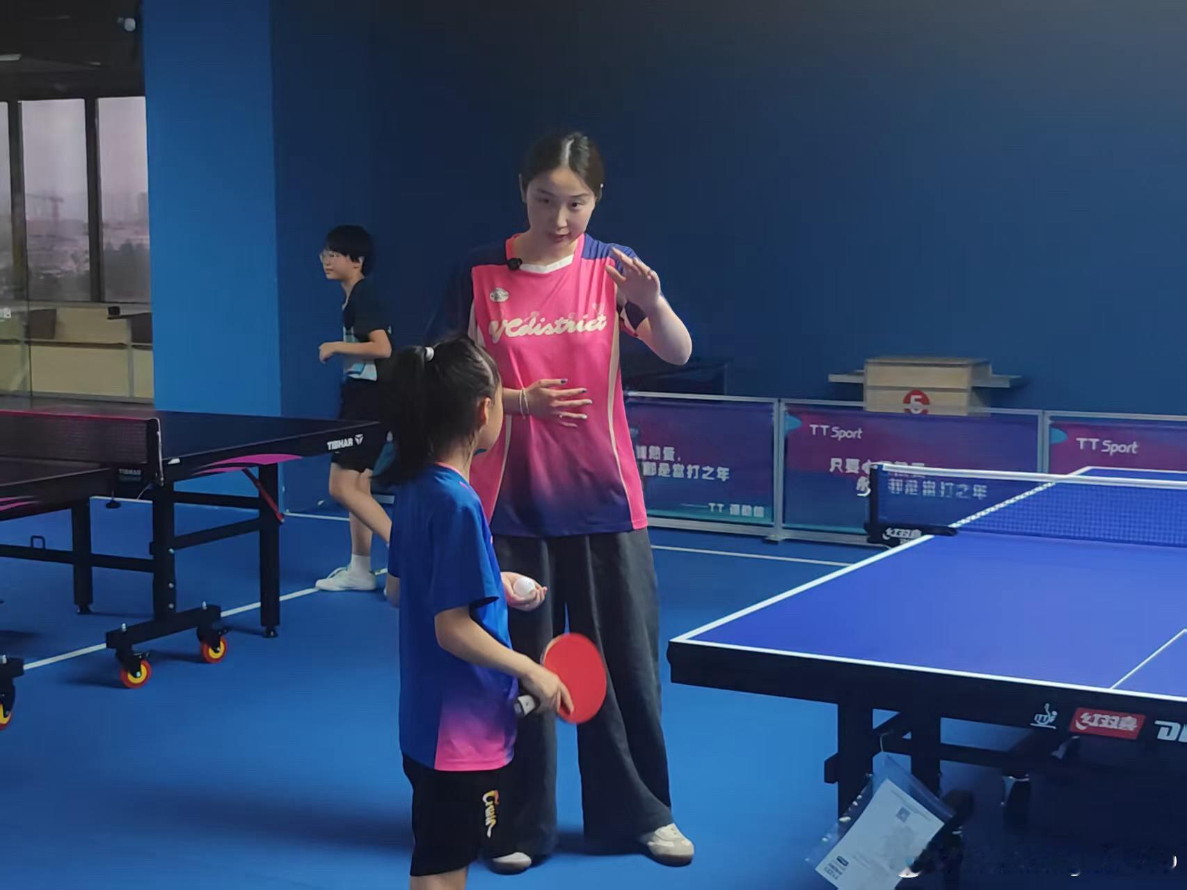 天一乒乓 预热活动钱天一现场教学🏓 