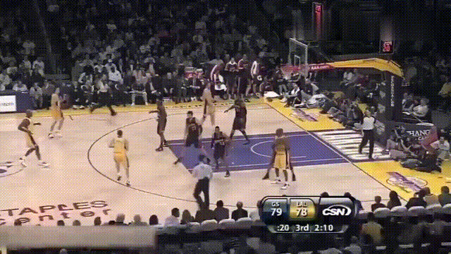 一对一，防不住的跳投！