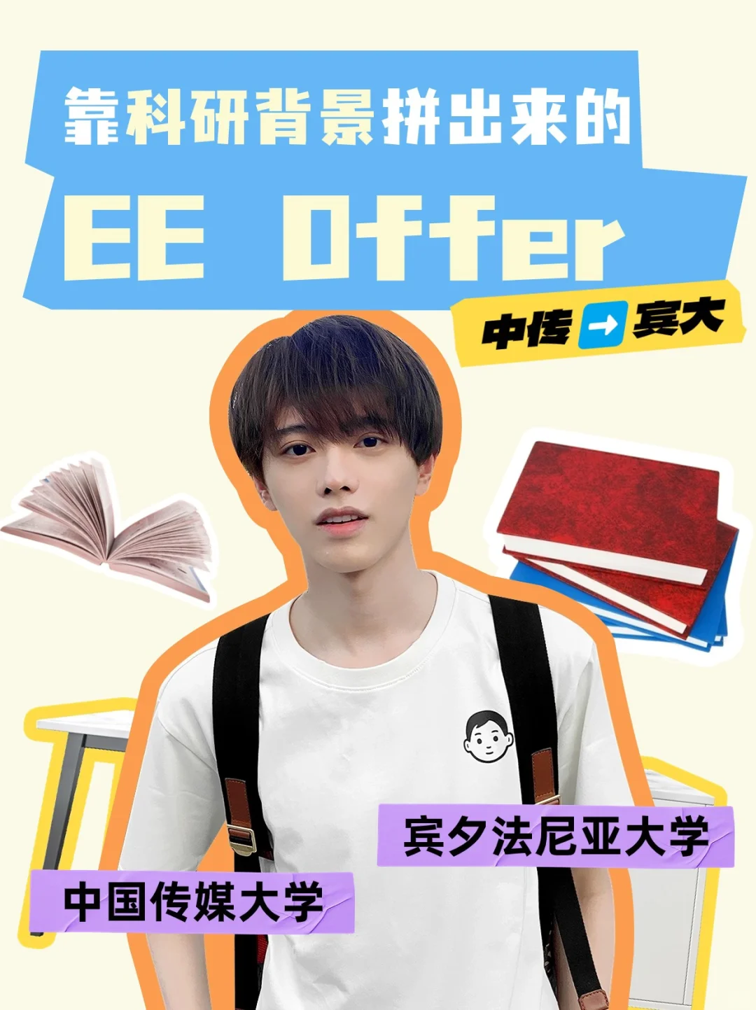 中传➡️宾大，靠科研背景拼出来的EE offer