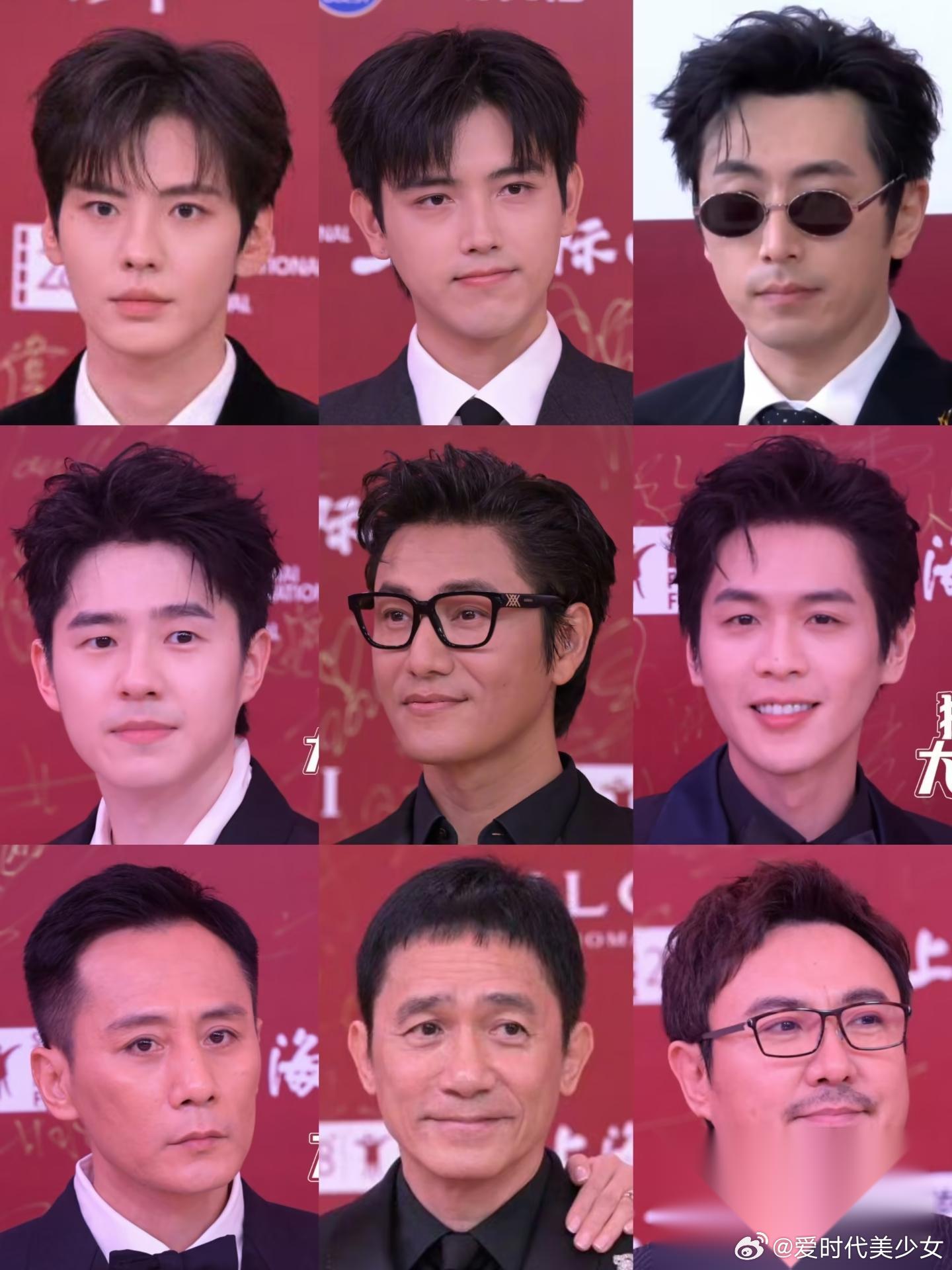 上影节男星怼脸生图对比鲜明: 陈坤状态回春气质儒雅，刘烨瘦削显老像奔六，六旬梁朝