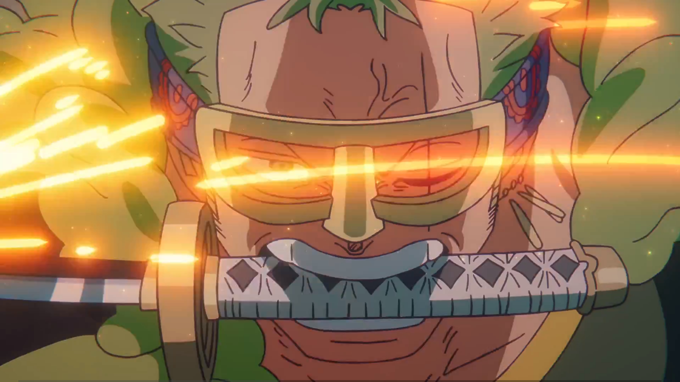 One Piece动画第1170话⤷夺取钥匙 路飞VS斯克帕.贾巴皇副协助 硬抵