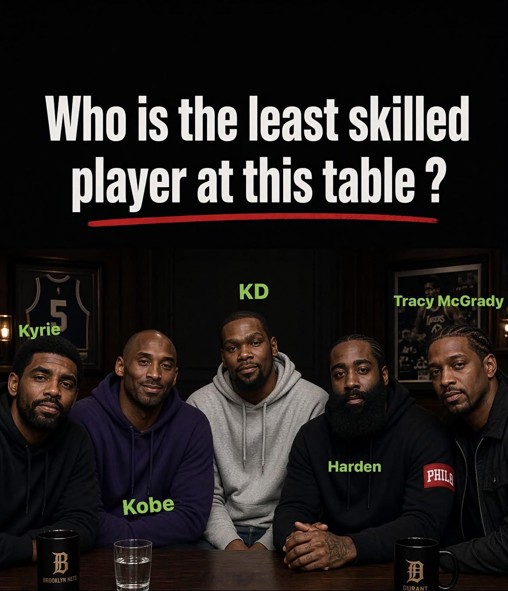 这一桌，谁是进攻技术最差的nba