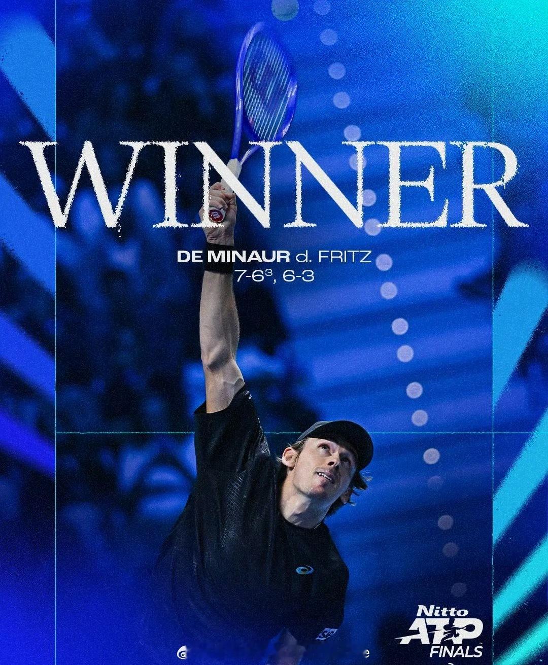 只要阿卡获胜，德米纳尔就可以一胜进年终四强。 