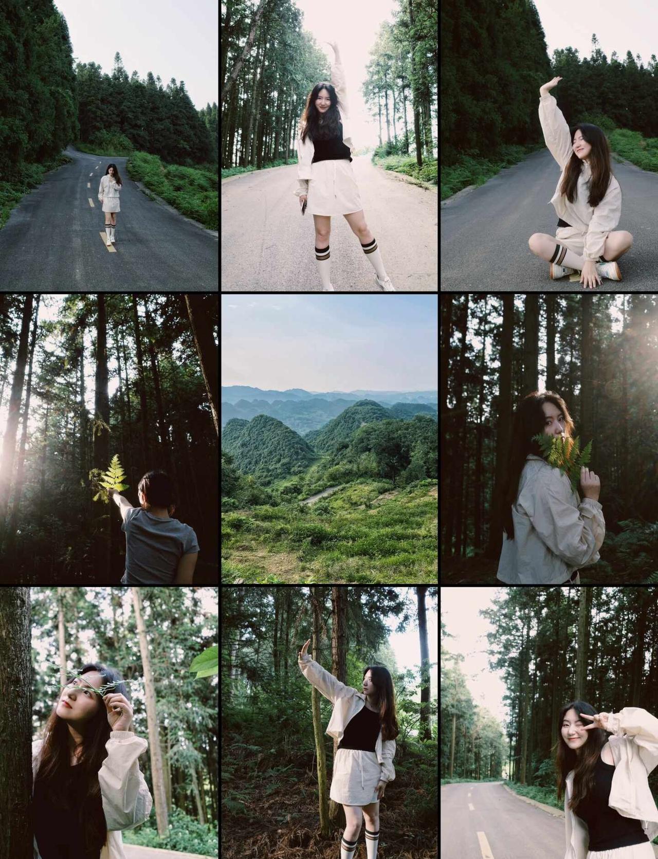 贵阳观山湖→霸王坡 露营➕拍照打卡超出片
📍 位置：观山湖区（导航霸王坡观景台