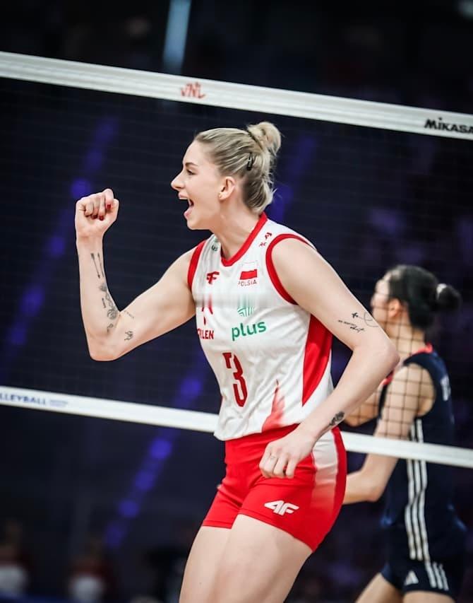 斯蒂夏克可能会接任波兰女排国家队队长，前队长科尔内鲁克退役。清松带你看排球202