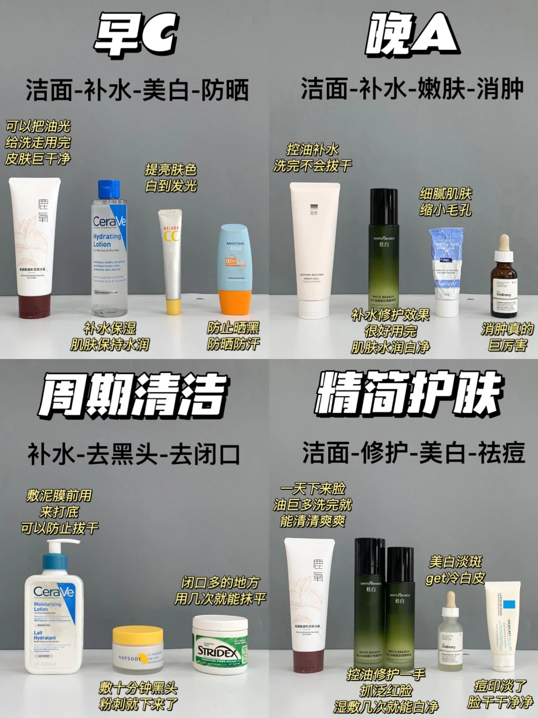 生活费1k油痘肌男大平价护肤品大曝光！