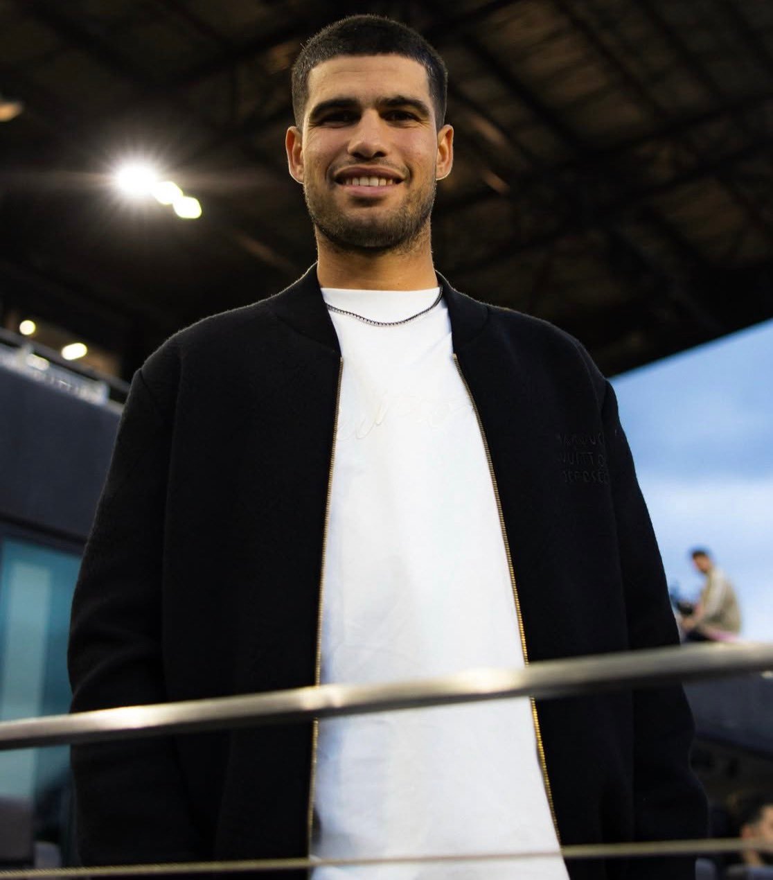 卡洛斯·阿尔卡拉斯在现场观看迈阿密的比赛！迈阿密国际vs纽约城迈阿密国际